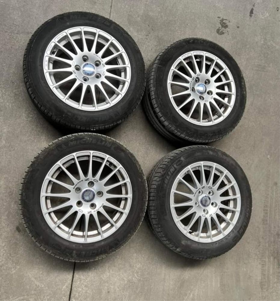 Jantes especiais OZ 16” + pneus michelin novos