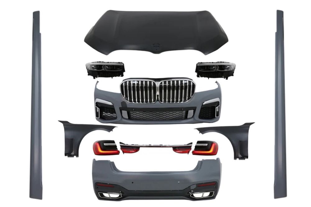 Обвес рестайлинг крылья бампер капот BMW 7 серия G12 M760