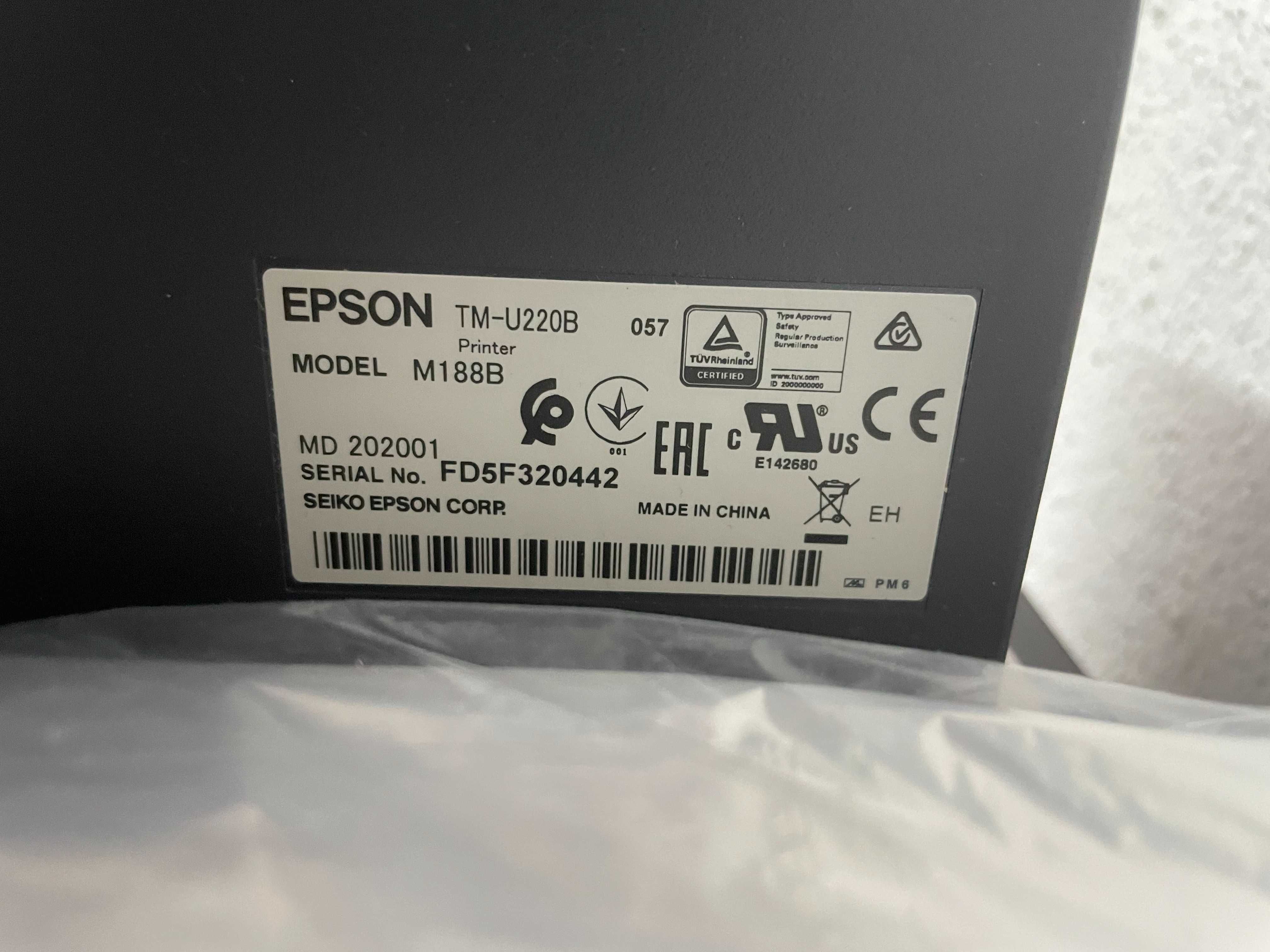 Impresora Talão Epson-TMU220B