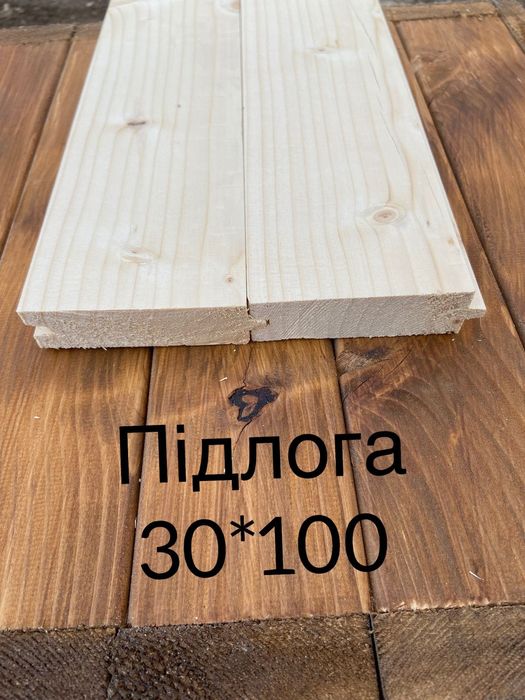 Підлогова дошка, фальш-брус, строганий брусок.