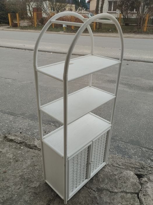 Półka rattan rattanowa regalik rattan rattanowy szafka rattan