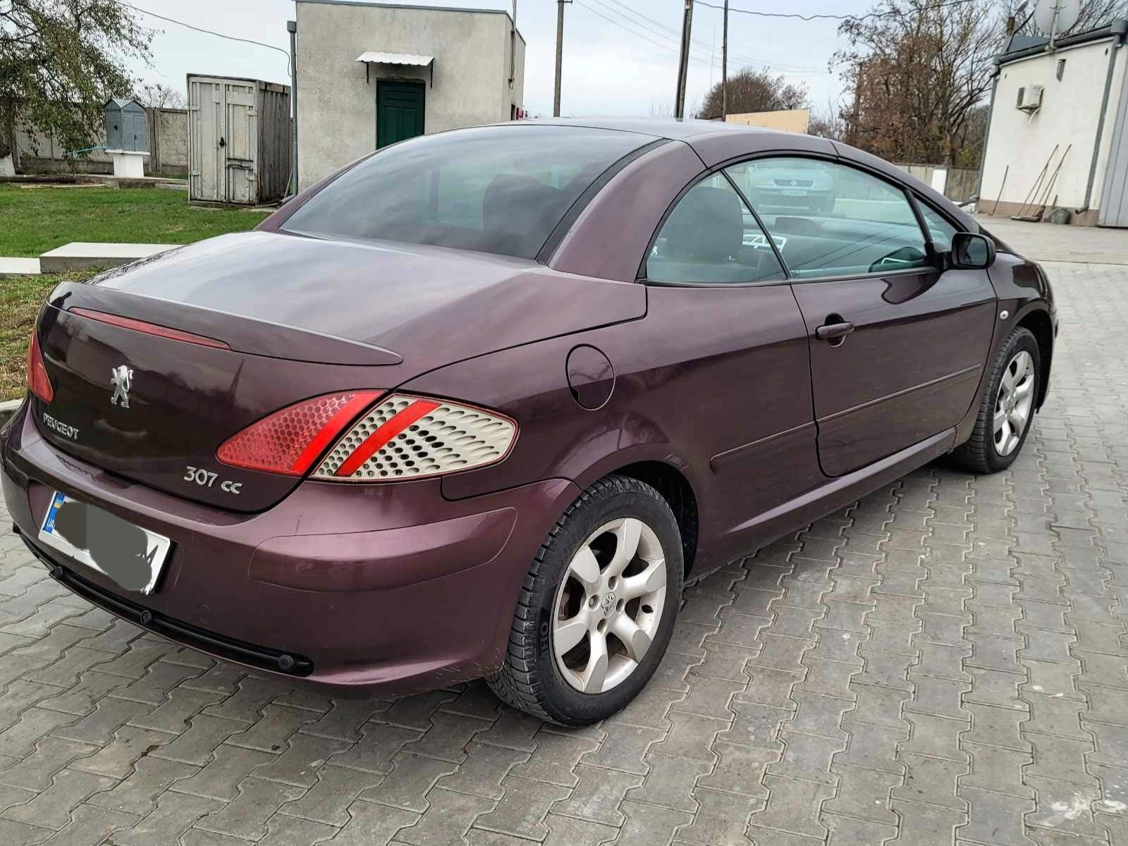 Peugeot 307 cc ,кабріолет , 2006 року.