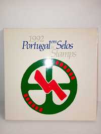 Portugal em selos 1992 - Livro CTT