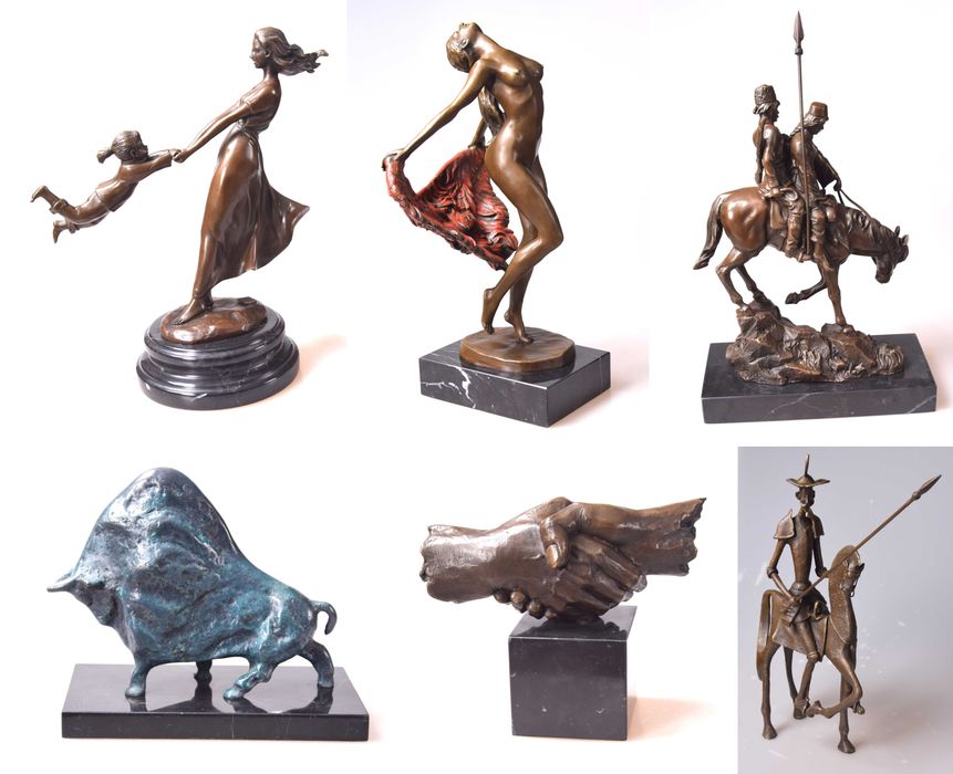 Бронза Фигурка Статуэтка коллекция скульптур