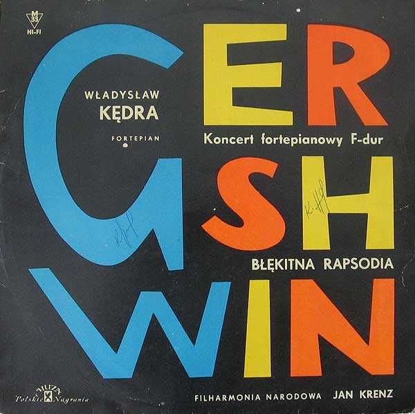 LP | Gershwin Władysław Kędra Filharmonia Narodowa Jan Krenz | Jazz
