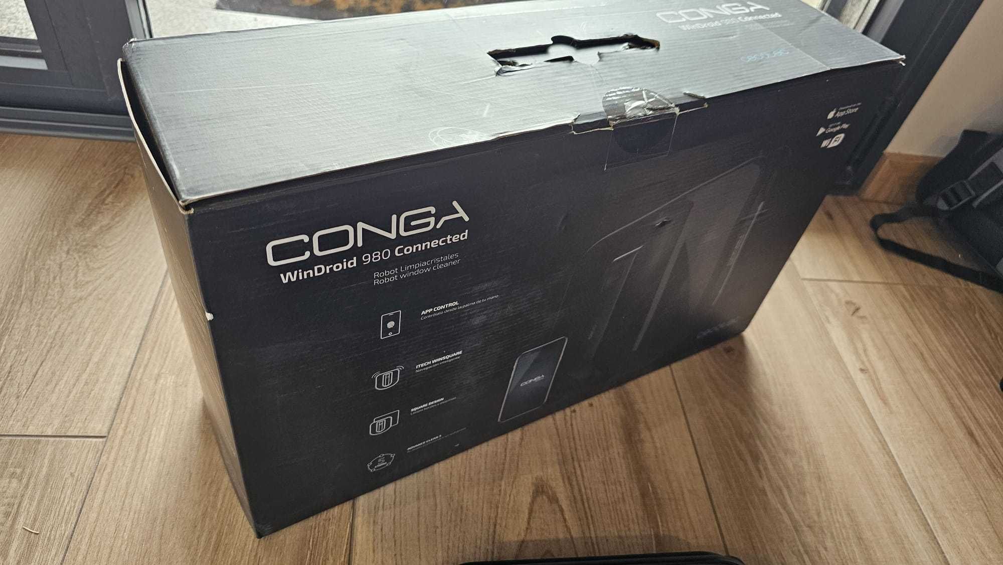 Robot limpa-vidros Conga Windroid 980 Connected