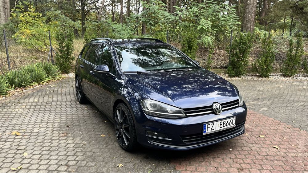 VW Golf  7 2.0 TDI 150KM Variant  DSG-Webasto vw - Bogate Wyposażenie