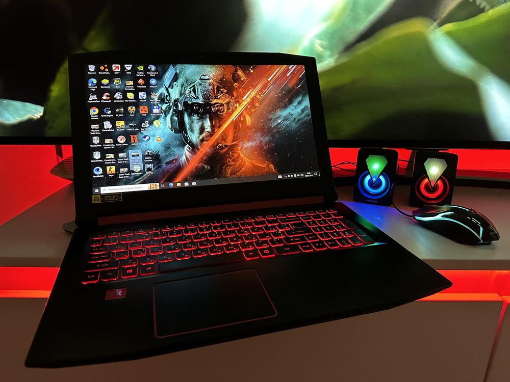 ИГРОВОЙ Быстрый Acer NITRO 5 + Комплект Девайсов