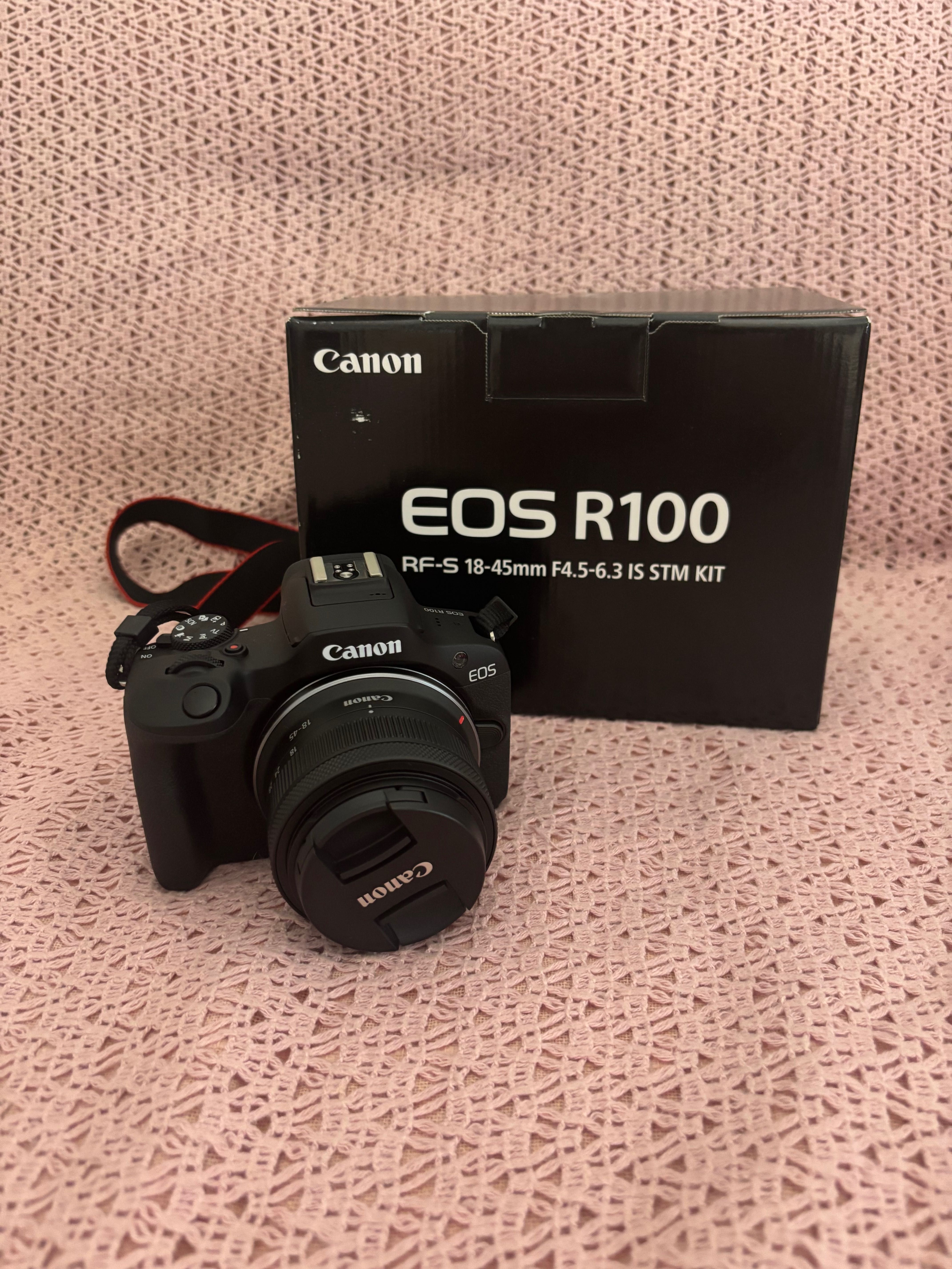 Canon EOS R100 + Lente 18-45mm
