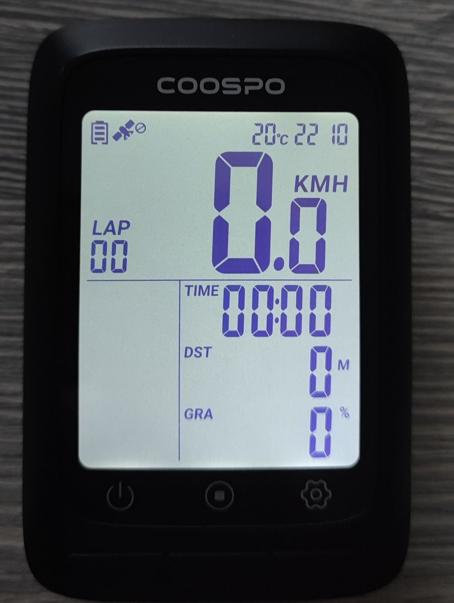 Велокомп'ютер GPS Coospo BC107 без крепления