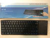 BT10 Teclado Sem Fio Bluetooth com Teclado/Rato Numérico - Preto