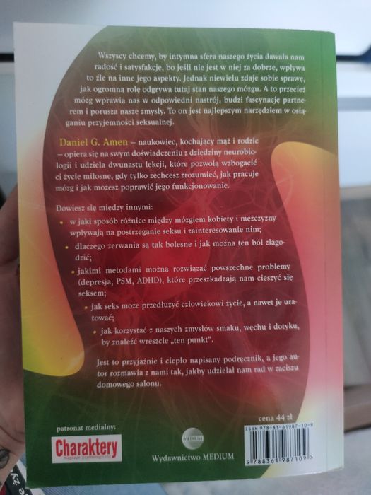 Książka seks zaczyna się w mozgu