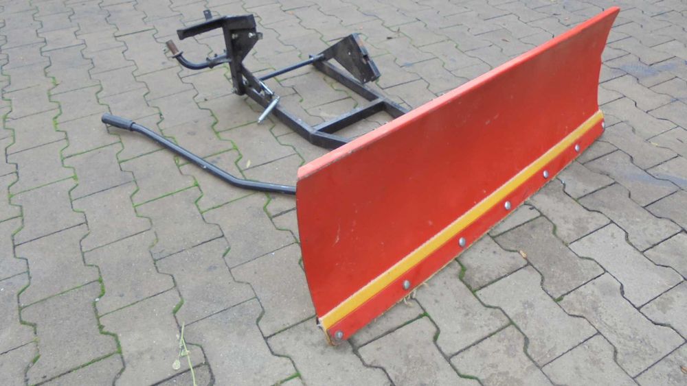 Pług do sniegu do traktorka,kosiarki quada komplet 110cm