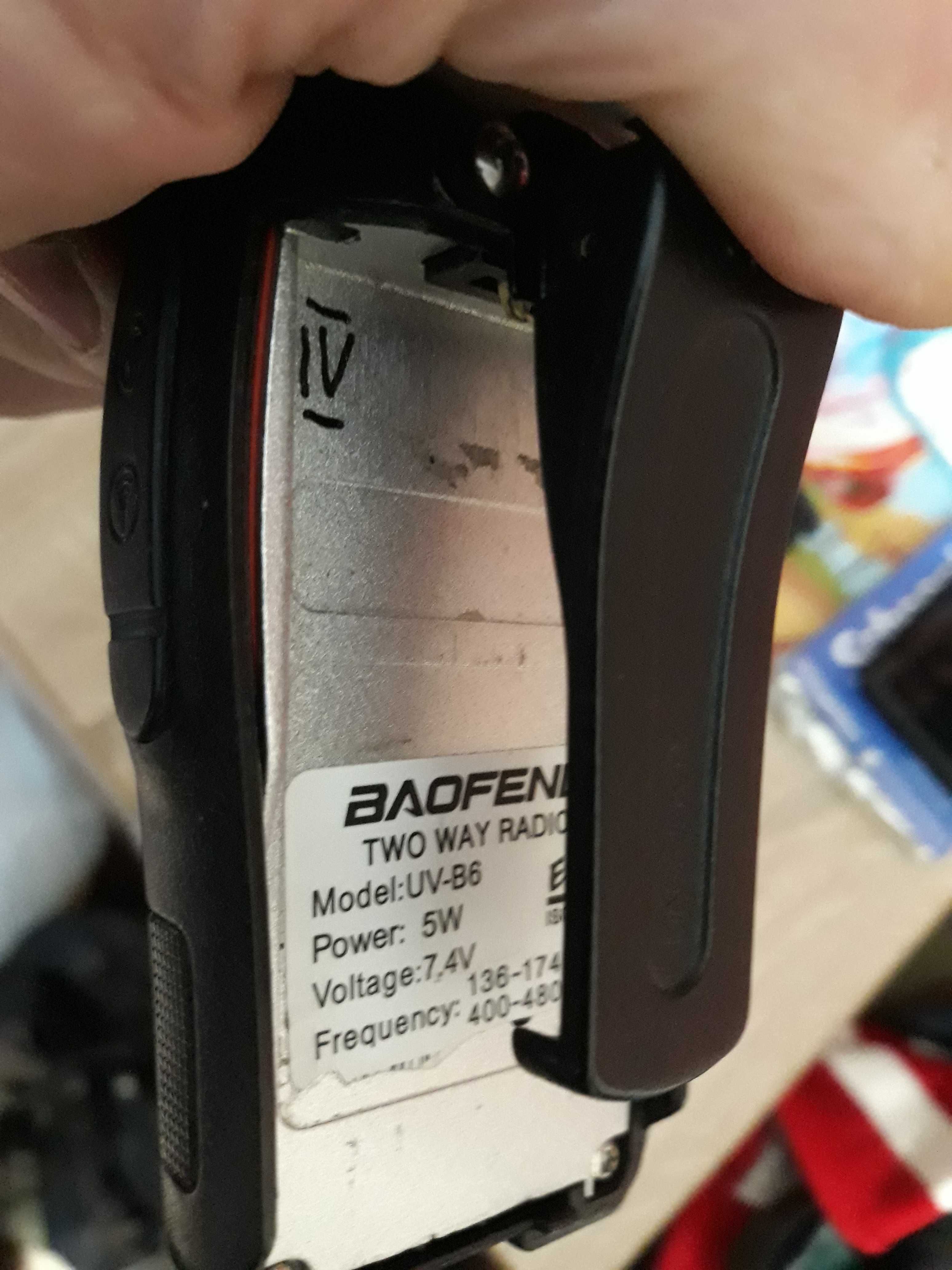 Комплект раций Baofeng uv-b6