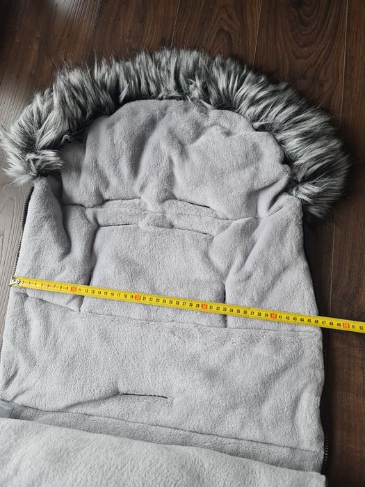 Śpiwór śpiworek zimowy Cottonmouse mini szary