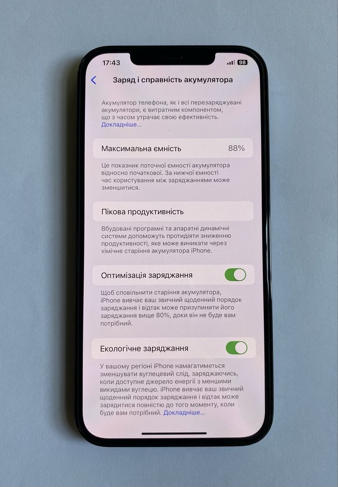 Продам Айфон 12 про макс 128 GB