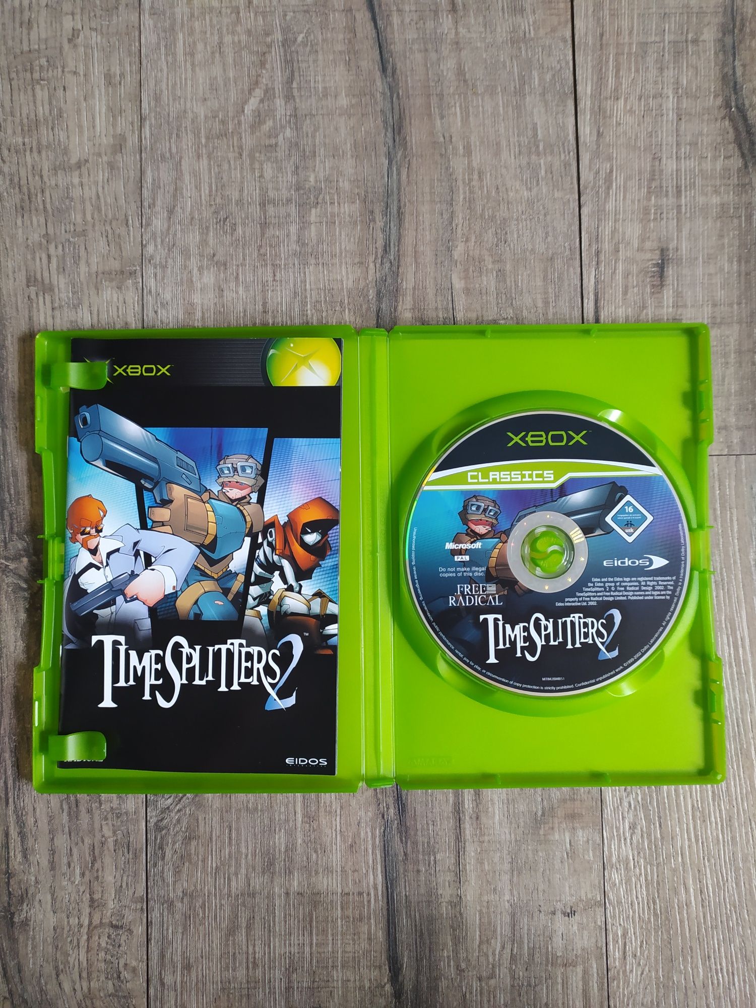 Gra Xbox Classic Time Splitters 2 Wysyłka w 24h