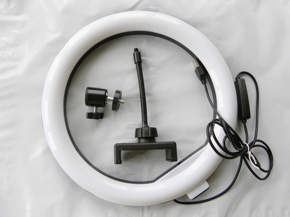 10-дюймовий(25 см) кільцевий світильник для селфі, фотографій.