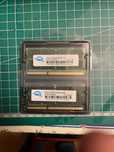 Consunto de Memórias OWC novas 2x16Gb