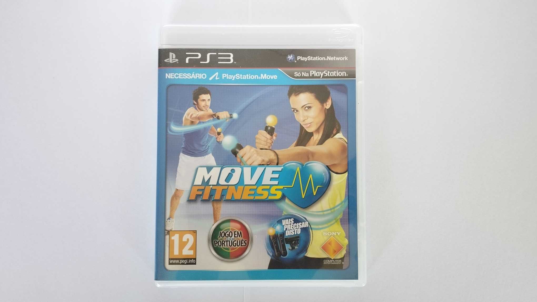 PS3 - Move Fitness - Completo com Manuais