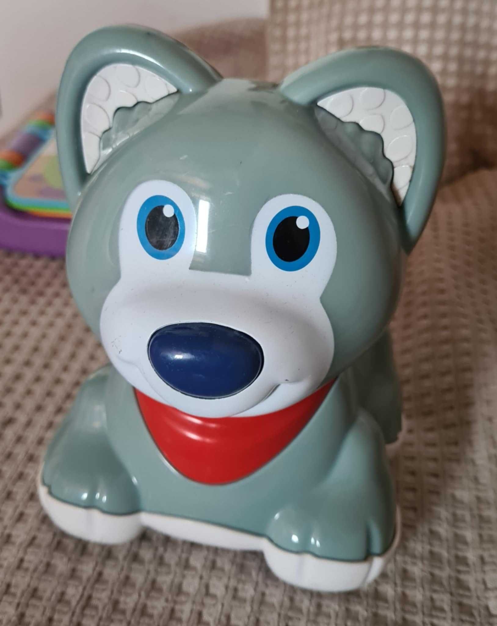 Fisher Price książeczka z wierszykami i piesek zabawki interaktywne