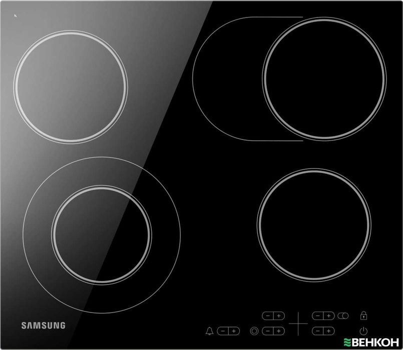 Електрична варильна поверхня Samsung NZ64T3516AK/WT
