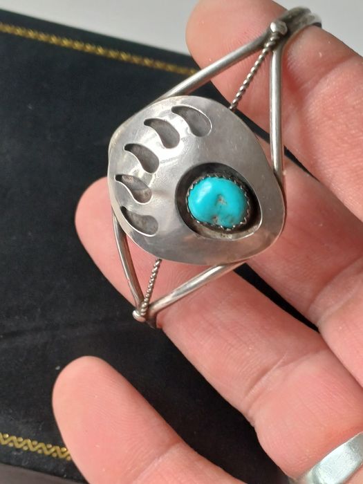 Bransoleta navajo srebro