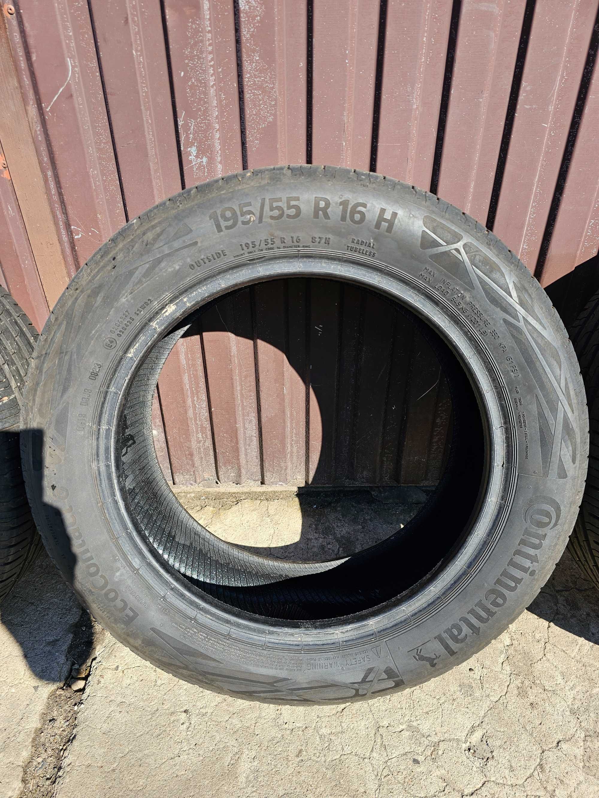 Opony Lato Continetal EcoContact 6 195/55R16 2023 ROK
