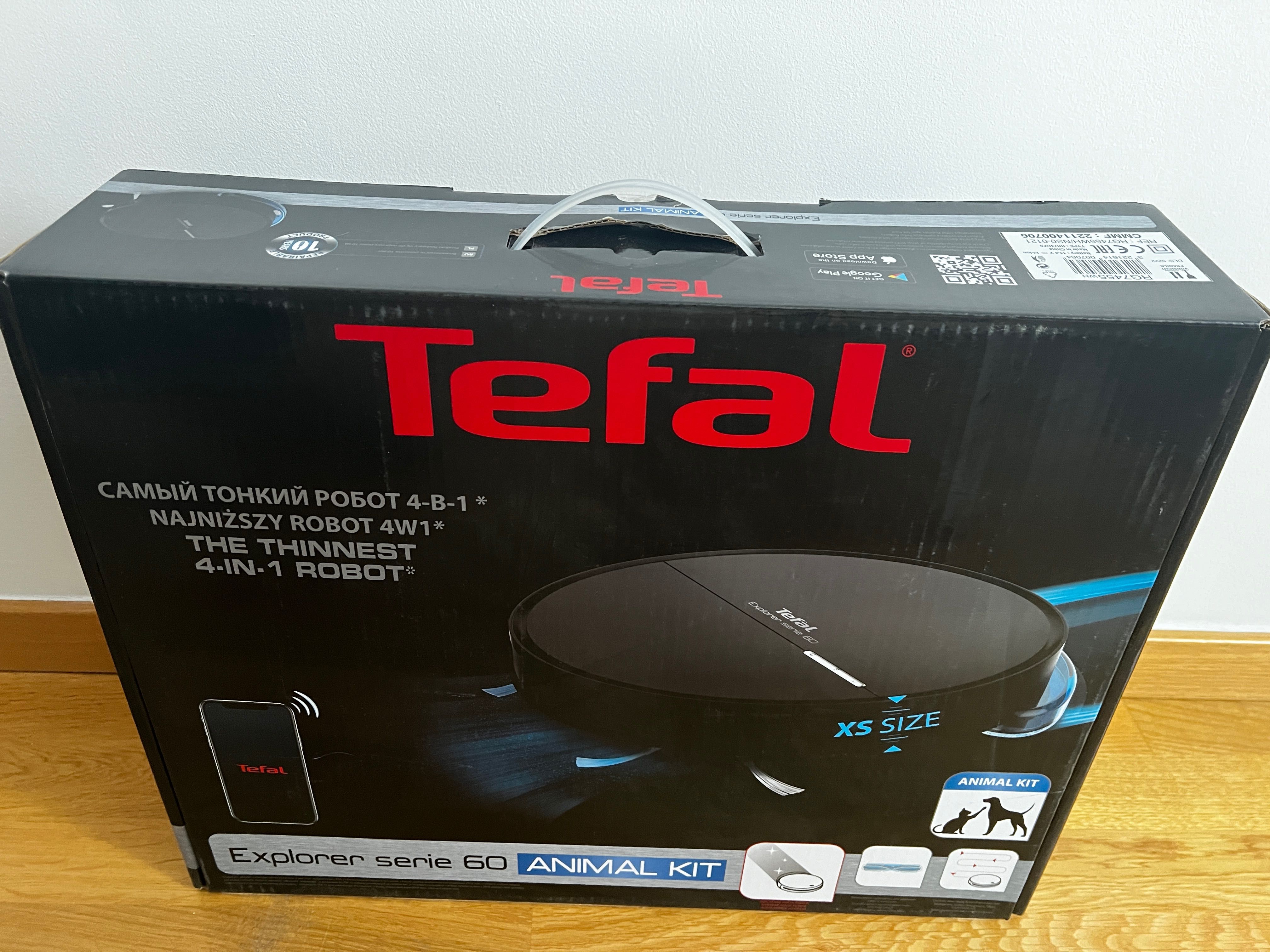 Robot odkurzający Tefal Explorer 60 Animal Kit