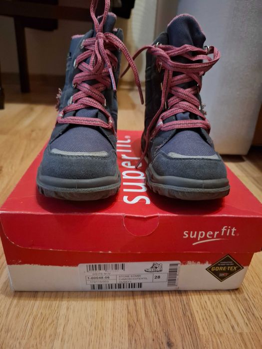 Дитячі зимні сапожки SuperFit, 28розмір,стєлька 17,5см,в гарний стан