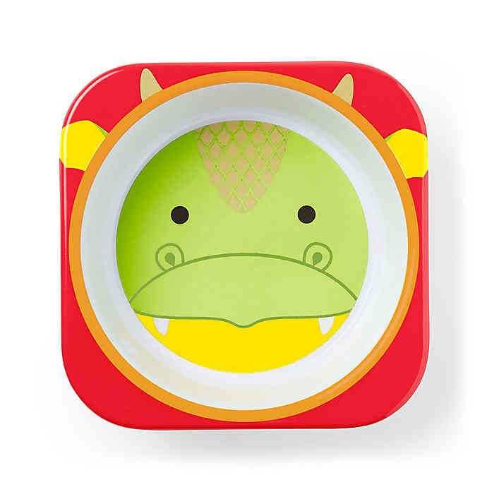 Тарелка с дракошей skip hop