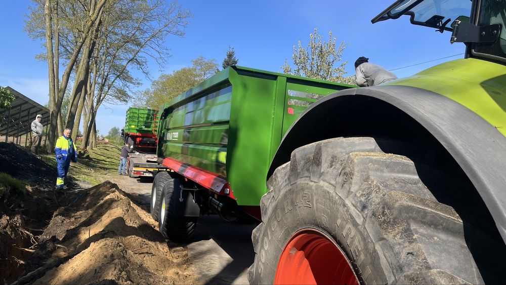Przyczepa skorupowa PRONAR T700M 35m3 tandem