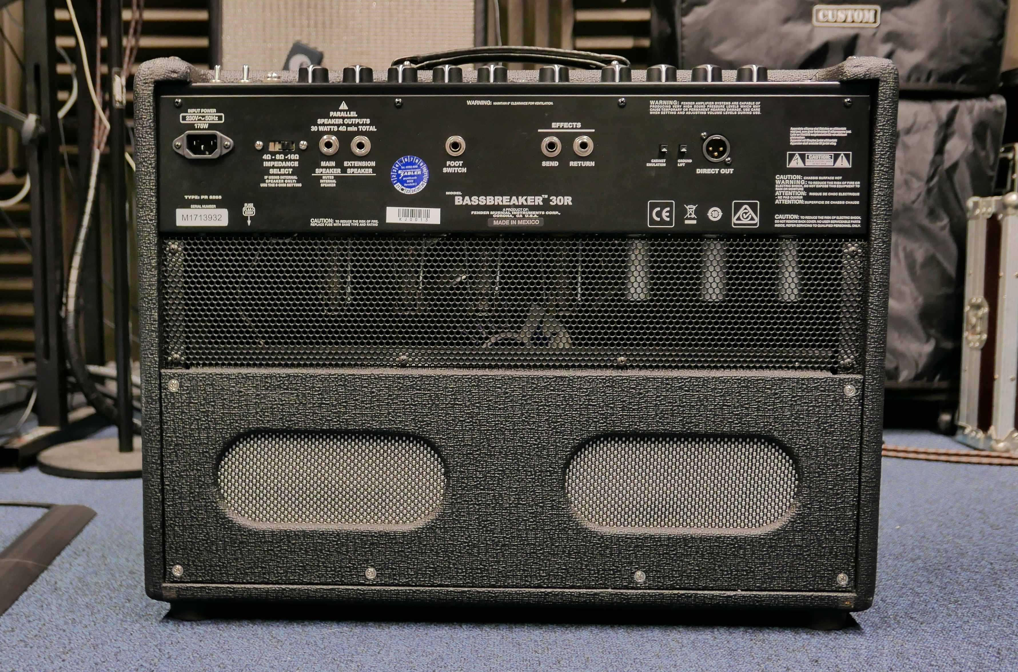 Fender Bassbreaker 30R    combo lampowe+FS+cover