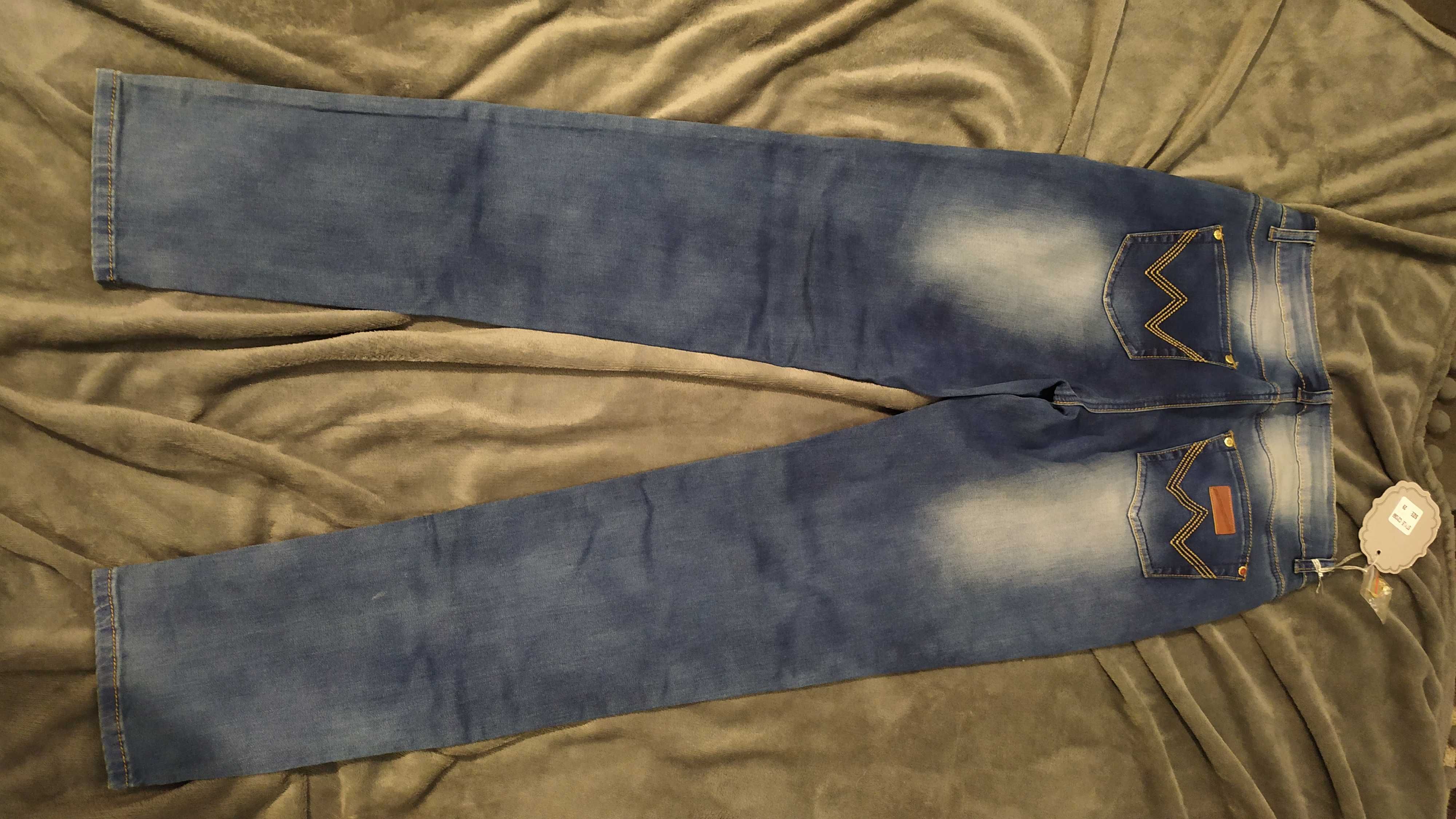 Nowe damskie jeansy r.29, Nice Foxik