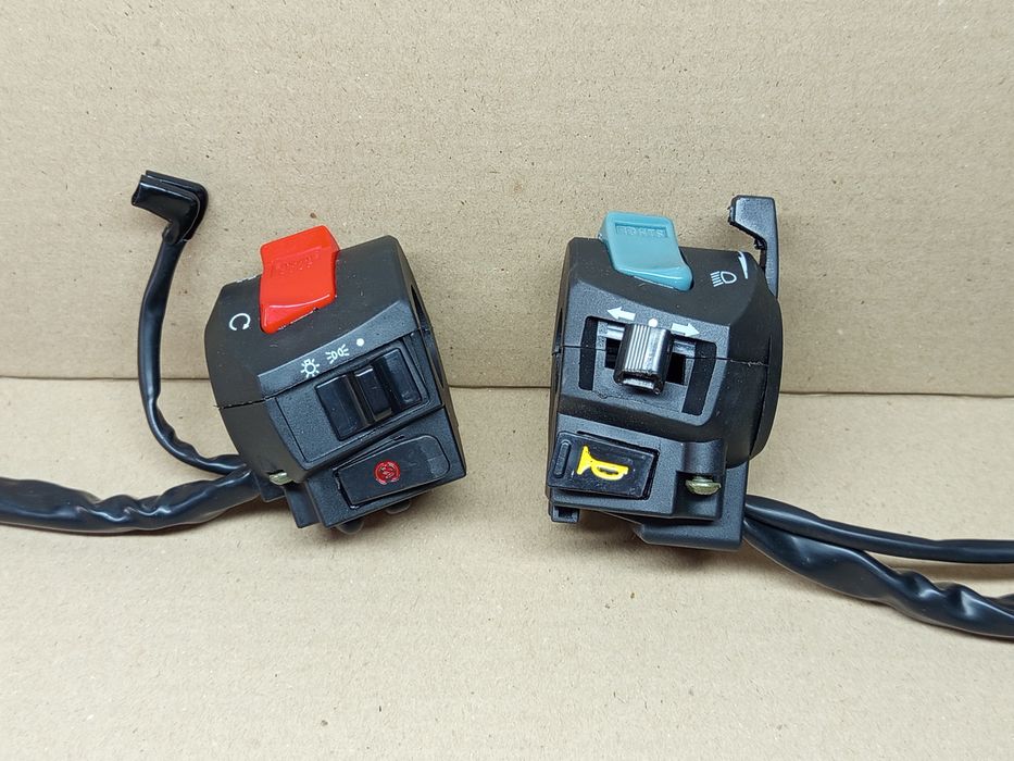 Блок кнопок на кермі лівий + правий (під трос дроселя), пара, тип 2