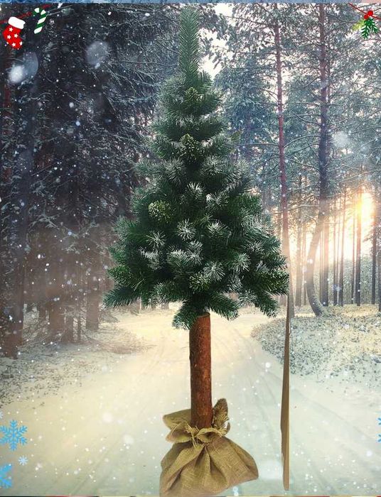 SUUPER !! Choinka jak Żywa 180CM