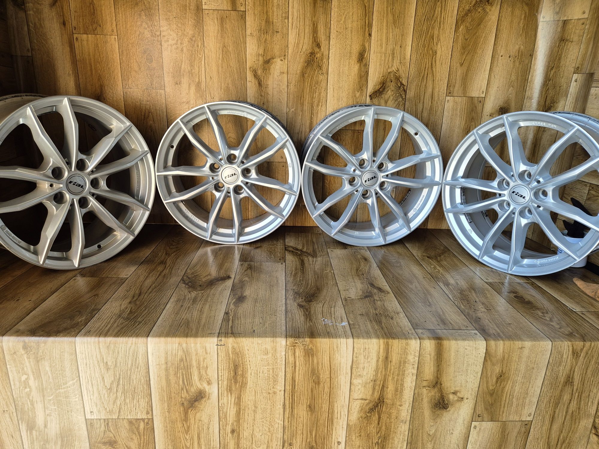 Alufelgi Rial 17 cali 5x112 et30 7,5j stan bdb Audi VW Seat skoda merc