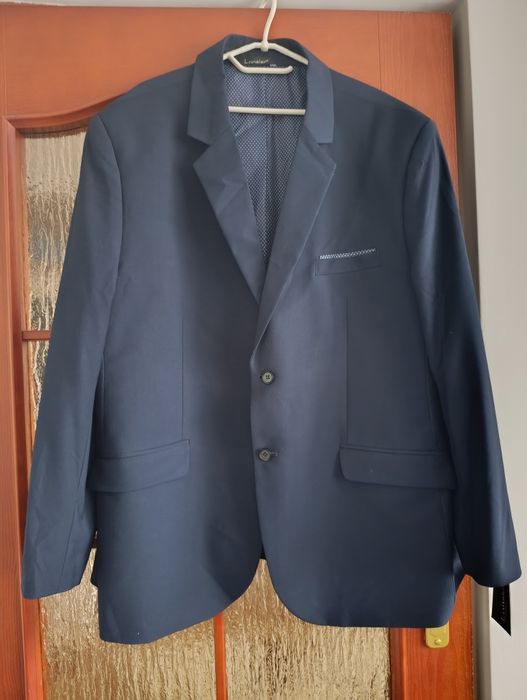 Nowy ładny garnitur męski marki Lansier rozmiar 64/188/118