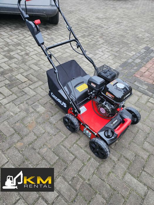 Wertykulator aerator spalinowy wynajme wypożyczalnia trawnik