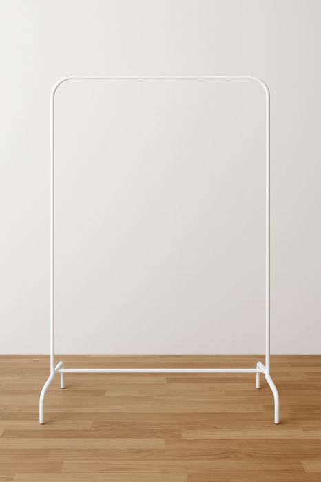 Wieszak na odzież ikea biały