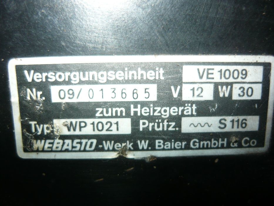 Vebasto Mercedes w 126 500 sel, 5 l