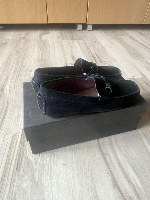 Mokasyny / loafersy Giacomo Conti skóra