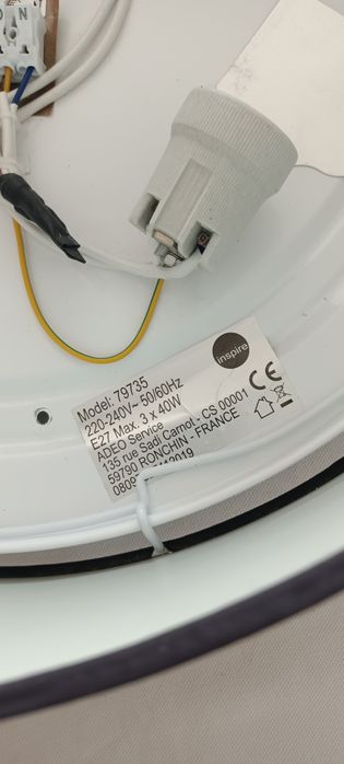 Plafon/lampa sufitowa 2 szt.