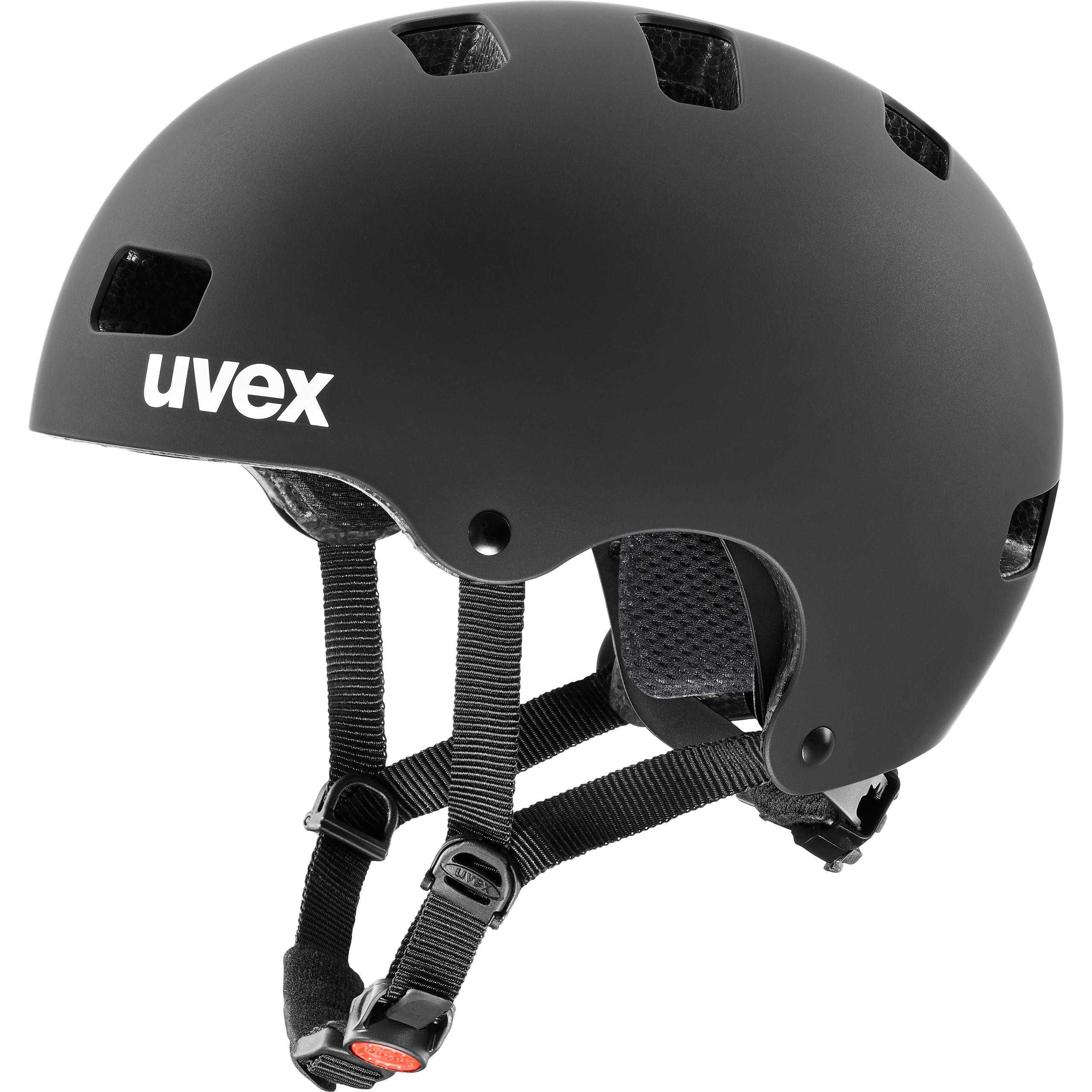 UVEX 55 58 Kid 3 CC black mat kask BMX rowerowy rolki hulajka