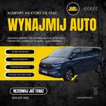Wynajem samochodu busa 9 osób TRANSIT CUSTOM HAK Wolsztyn