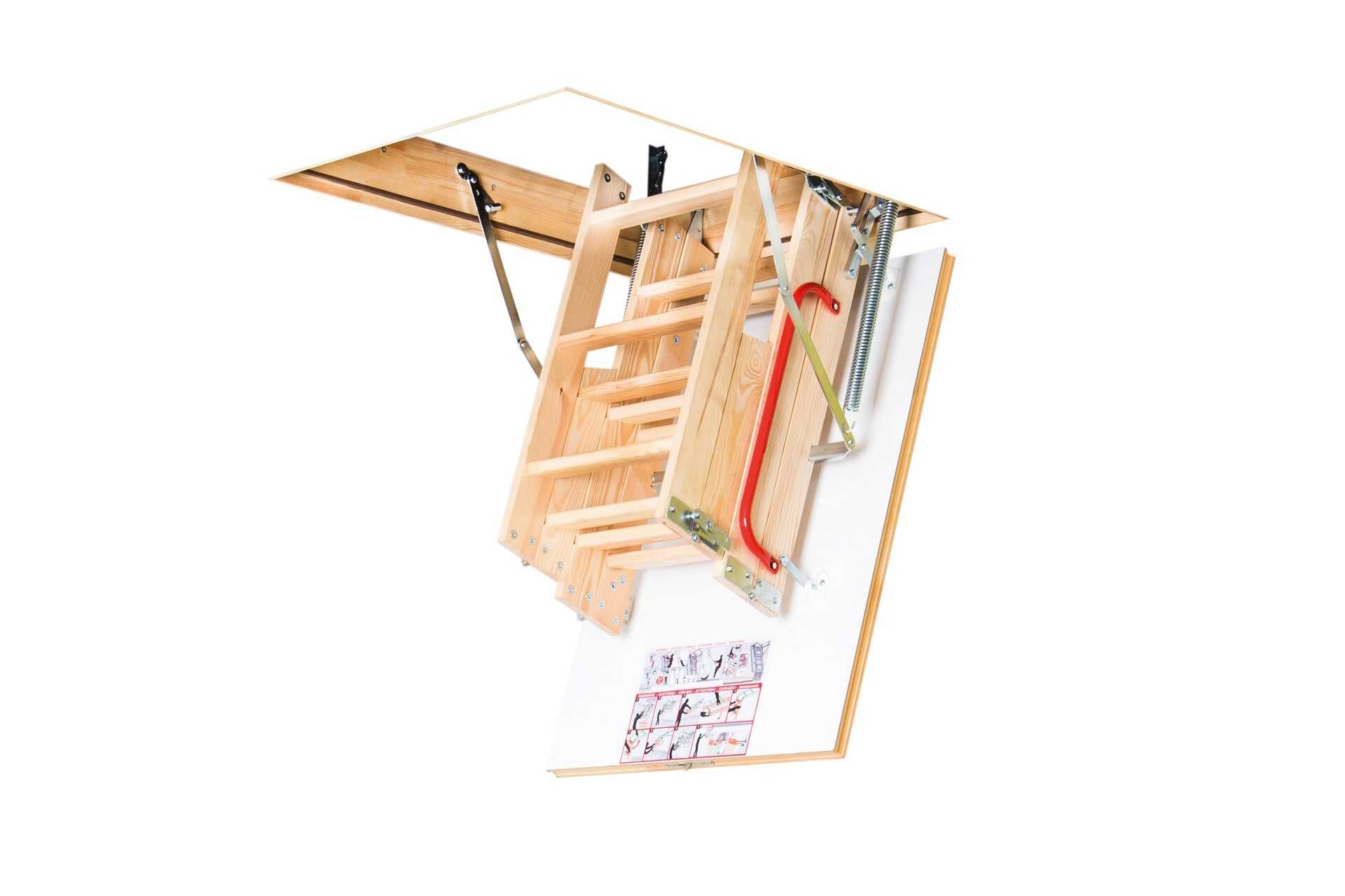 PROMOCJA! Schody strychowe FAKRO LWK PLUS 80x120 Ruda Śląska