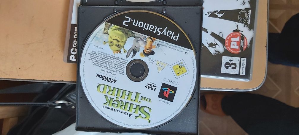 Gra shrek the third playstation 2