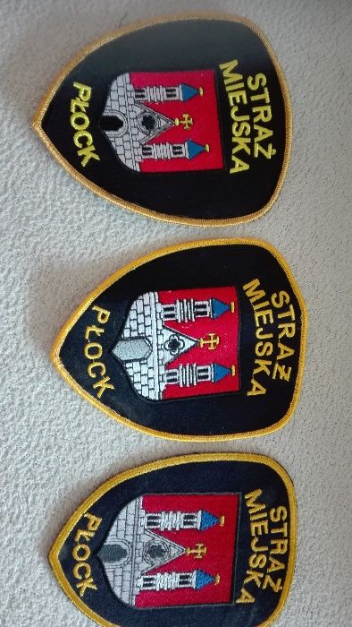 Naszywki straży miejskich