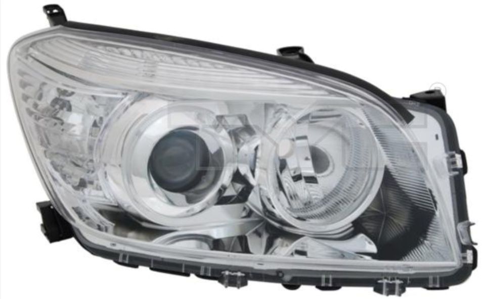 Toyota Rav 4 06-09 Reflektor Przedni Lampa Przednia Chrom NOWA