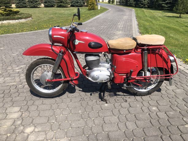 MZ ES250 Jaskółka 1962 oryginał zarej.